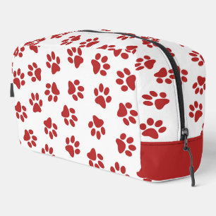 Neceser Patrón De Paws, Paws De Perro, Papas Rojas