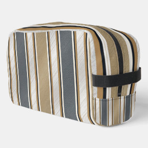 Neceser Patrón de raya elegante y moderno