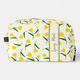 Neceser Patrón de Tulipán Amarillo 