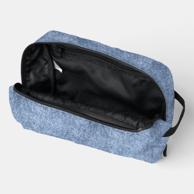 Neceser Patrón Denim Azul (Abierto)