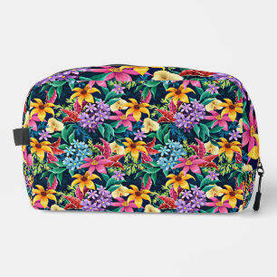 Neceser Patrón floral exótico pintado a mano-23001