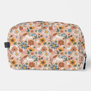 Neceser Patrón floral pintado a mano-23136