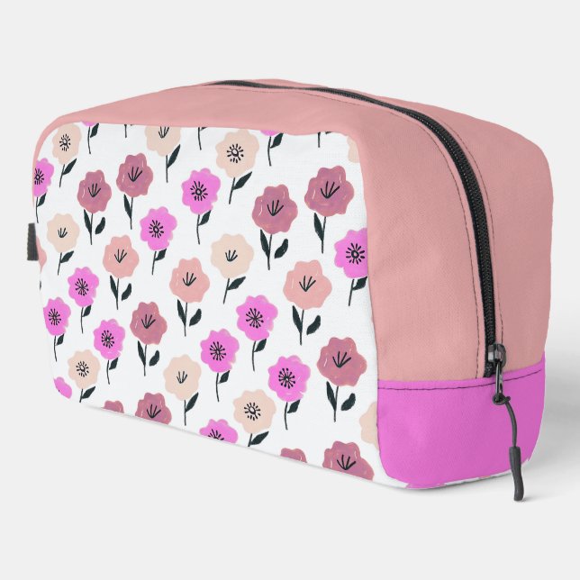 Neceser Patrón floral vibrante (Esquina derecha)