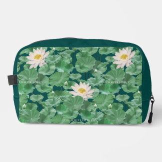 Neceser Patrón Lotus Lagoon - El Lotus blanco