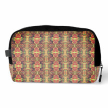 Patrón rojo y negro