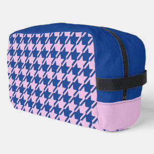 Neceser Patrón rosa y azul de Houndstap