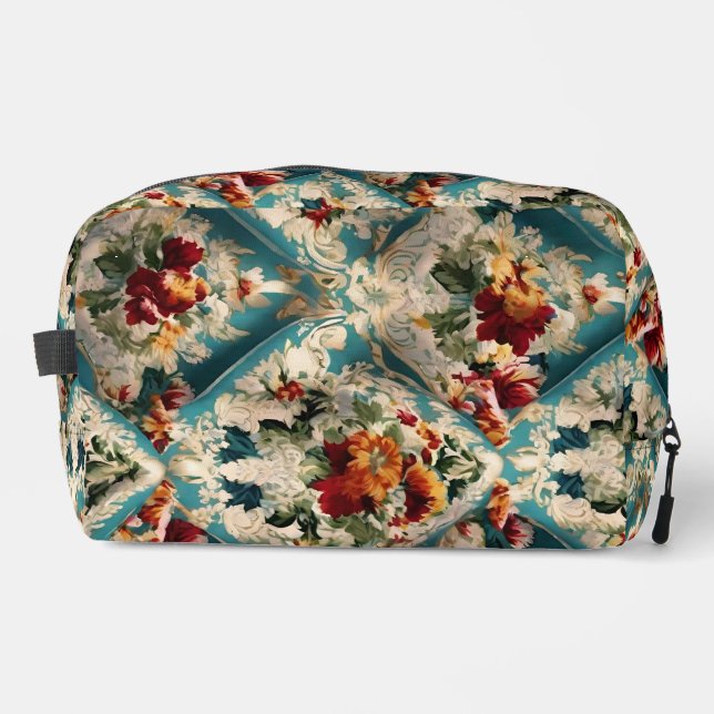 Neceser Patrón sinusal floral italiano (Anverso)