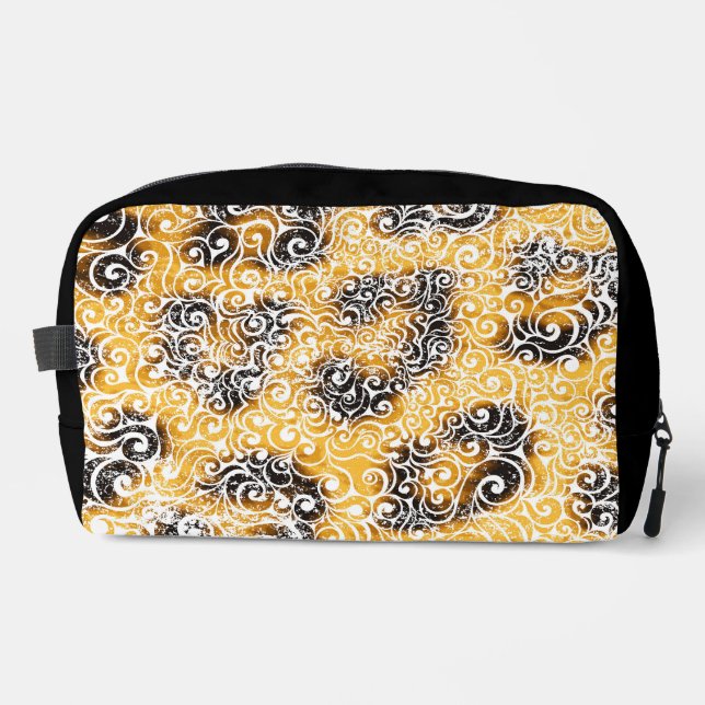 Neceser Patrón Swirly Leopard (Anverso)