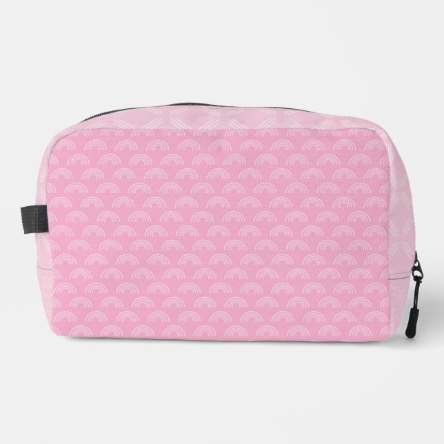 Neceser PATRONES DE LLUVIA DE PINK PINK DE bonito PASTEL (Anverso)