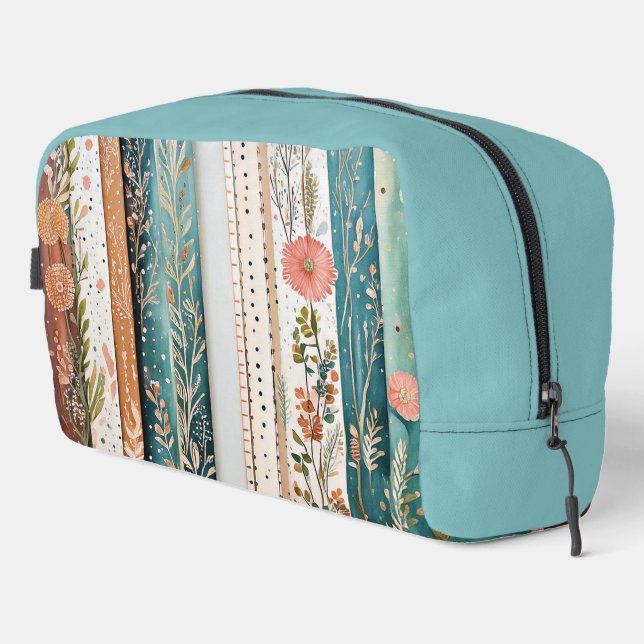 Neceser Patrones mezclados shabby chic (Esquina derecha)