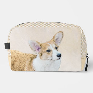 Neceser Pembroke Welsh Corgi Pintura Red Original Perro Ar