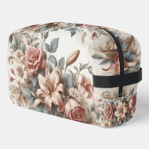 Neceser Perfección floral anticuada ligera