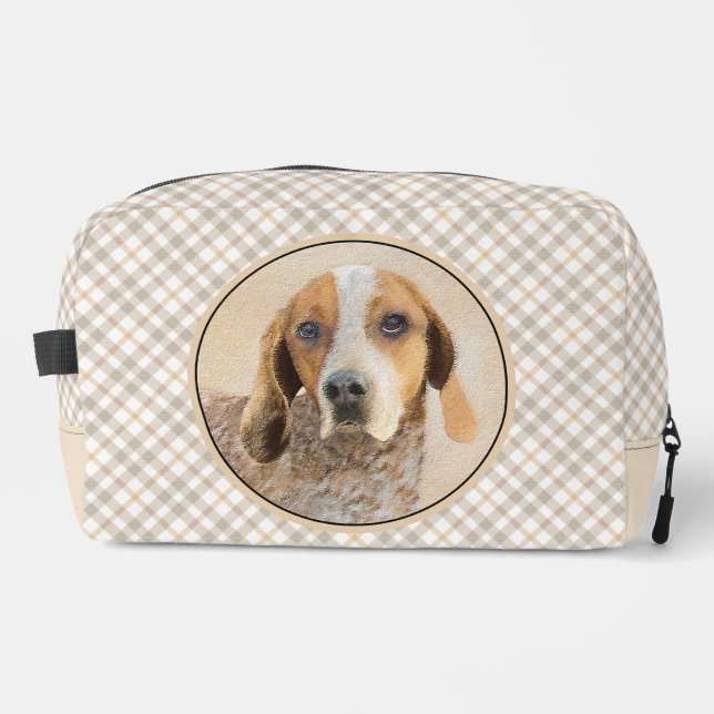 Neceser Perro de pintura de comonhound inglés de Estados U (Anverso)