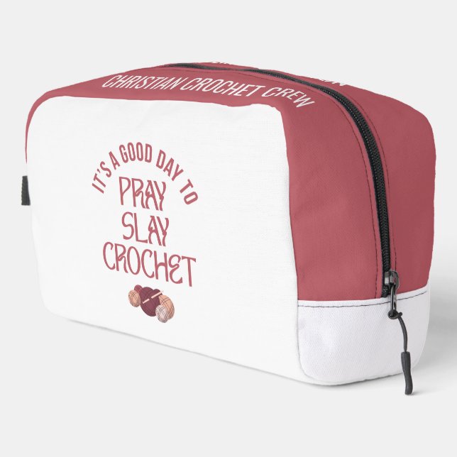 Neceser Personalizado BUEN DÍA PARA REZAR, TRIUNFAR, CROCH (Esquina derecha)