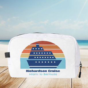Neceser Personalizado Cruise Ship Ocean Liner Sunset
