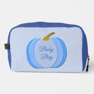 Neceser Personalizado de calabaza de niño pequeño azul