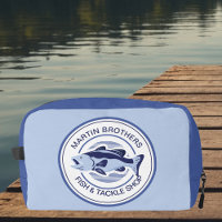 Personalizado Fish Tackle Shop Blue Bass Fisherman
