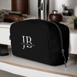 Neceser Personalizado Monograma moderno elegante y nombre 