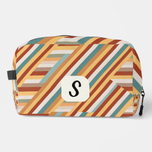 Neceser Personalizado Monograma moderno retro 70 Geométric