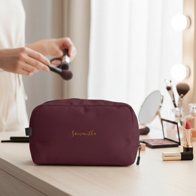 Neceser Personalized Bridesmaid Makeup Bag (Subido por el creador)