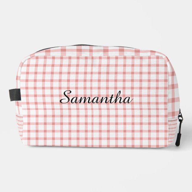 Neceser Personalized Makeup Bag, Custom Makeup Bag, (Anverso)