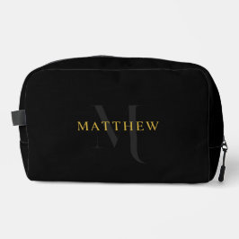 Neceser Personalized Monogram Dopp Kit With Custom Name