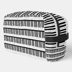 Neceser Piano Negro Y Blanco Instrumento Músico