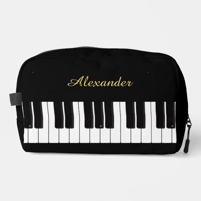 Neceser Piano Player Keyboard Personalised Pianist (Anverso)