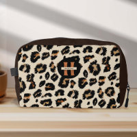 Piel leopardo, Pettern animal moderno, Monograma