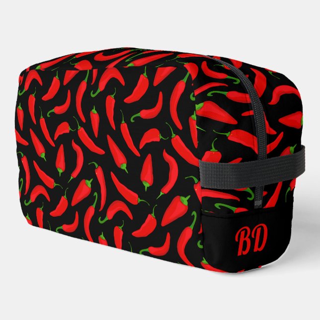 Neceser Pimiento rojo personalizado (Esquina izquierda)