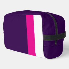 Neceser Pink and White on Navy