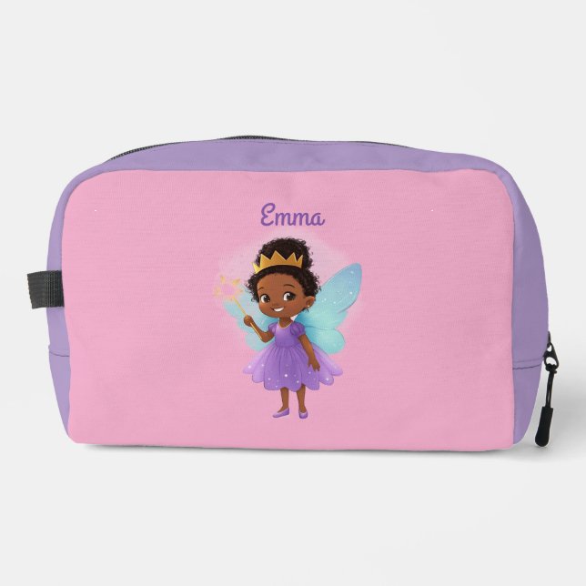 Neceser Pink & Purple Black Fairy Toiletry Bag (Anverso)
