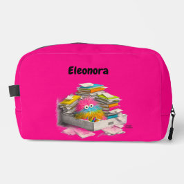 Neceser Pink the Scribble Crayon Monster