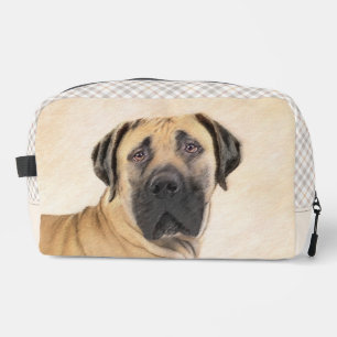 Neceser Pintura de Boerboel Fawn Red Mastiff Mascota Perro