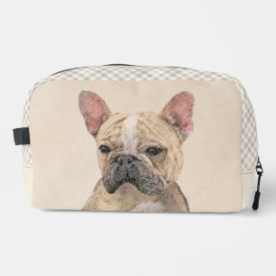 Neceser Pintura de Bulldog francés arte original del perro