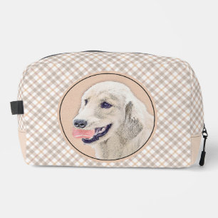 Neceser Pintura de Golden Retriever Arte Original de Perro