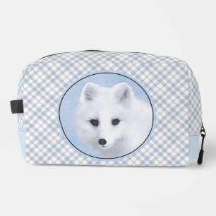Neceser Pintura de invierno de Arctic Fox para el arte de