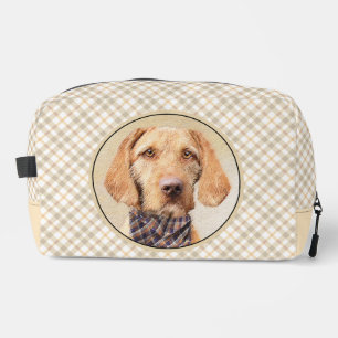 Neceser Pintura del Vizsla de Pelo Duro Húngaro Arte de Pe