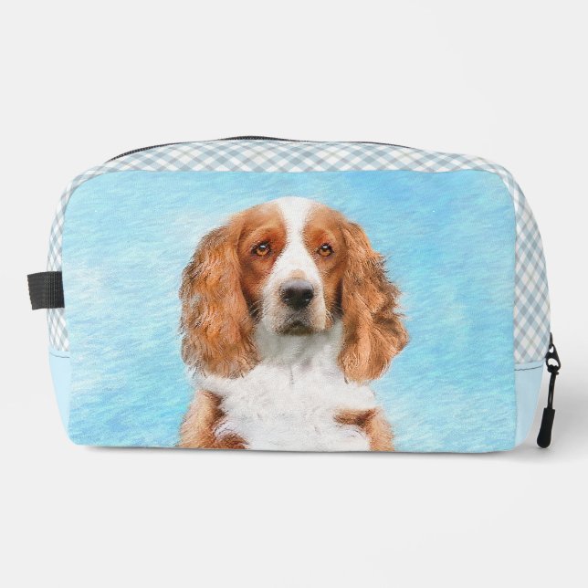 Neceser Pintura del Welsh Springer Spaniel Arte Original d (Anverso)