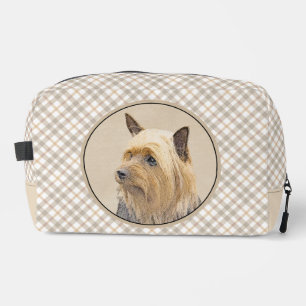 Neceser Pintura original del Terrier Sedoso Australiano Ar