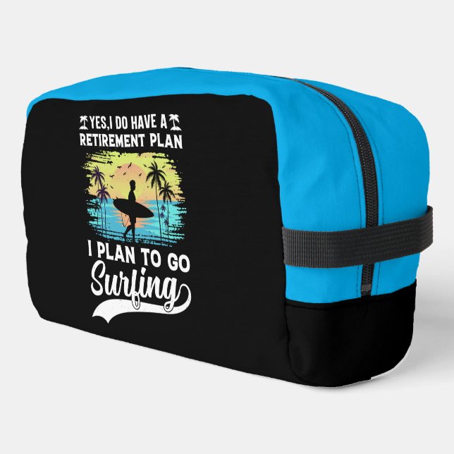 Neceser Plan de Jubilación: Surfing & Sunsets (Esquina izquierda)