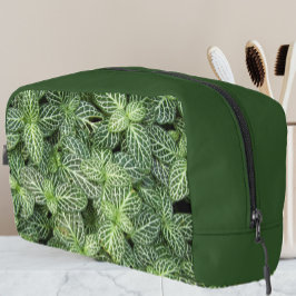 Neceser Planta Nerviosa deja patrón floral en verde