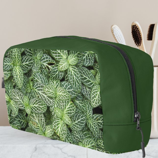 Neceser Planta Nerviosa deja patrón floral en verde (In Situ)