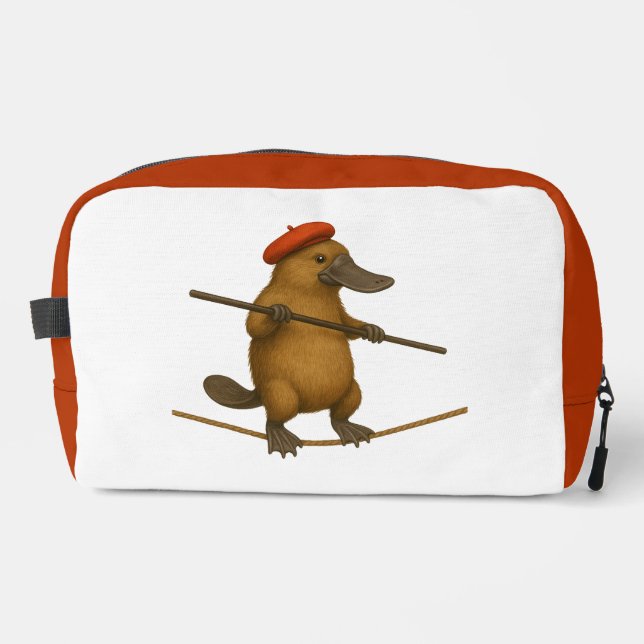 Neceser Plato platypus tightrope walker (Anverso)