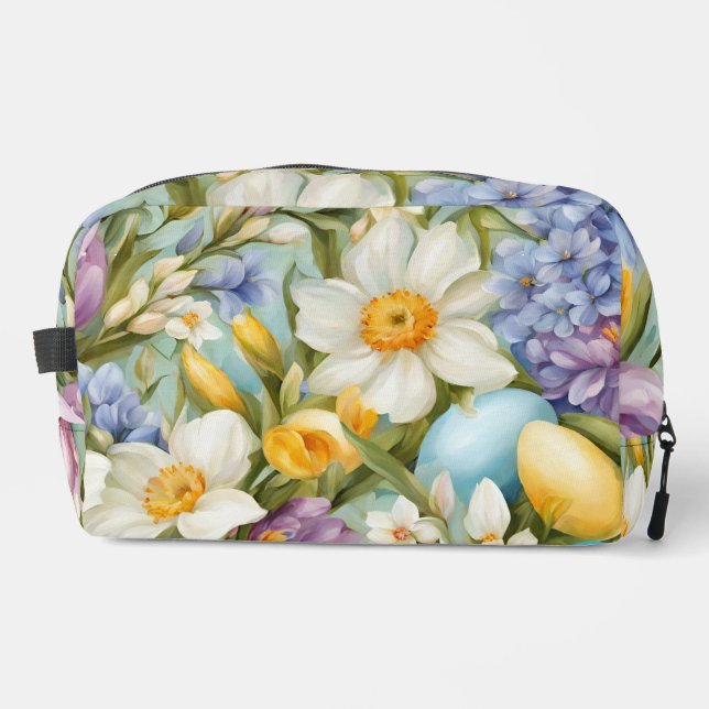 Neceser Primavera. Narciso, jacintos, tulipanes, huevos de (Anverso)