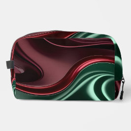 Neceser Print cut sew bag in stylish graphic