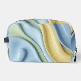 Neceser Print cut sew bag in stylish graphic