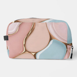 Neceser Print cut sew bag in stylish graphic