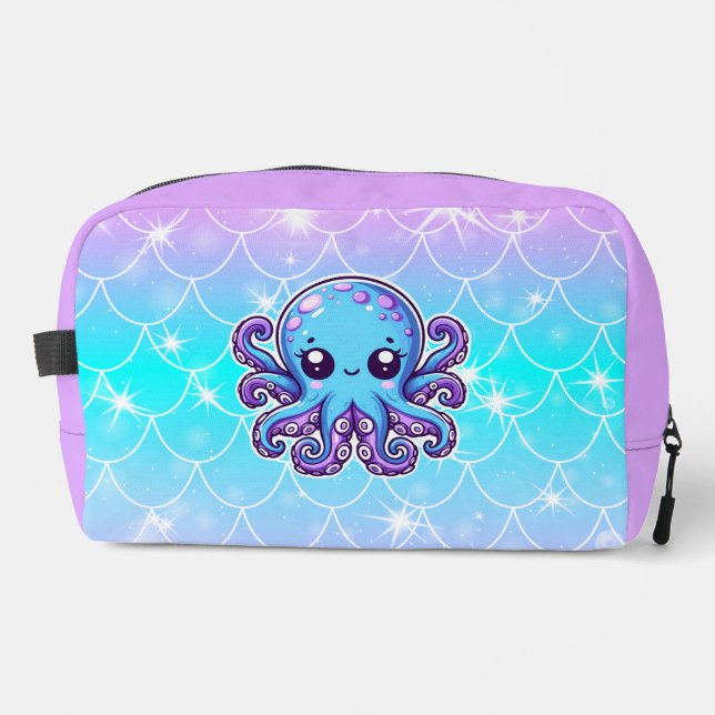 Neceser Pulpo azul lindo (Anverso)