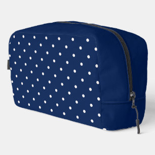 Neceser Punto polka azul oscuro